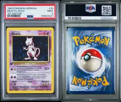 1999 Pokemon 1st Edition Mewtwo PSA 9 #10 Mewtu 🔥US SHIPPER🔥 - Image 3