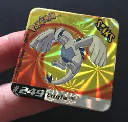 2X Pokemon Staks Magnets Lugia Ho-oh Johto Legendary Gold Silver #249 #250 SHINY - Image 3