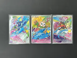 Alola Gen 7 Starters First Partner Illustration Collection Promos Pokemon 1 - Image 1