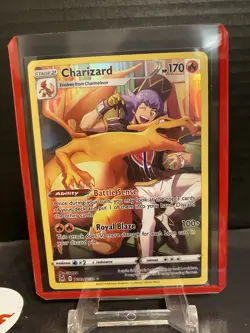 Pokemon TCG Charizard TG03/TG30 Lost Origin Trainer Gallery Art Rare Holo NM - Image 1