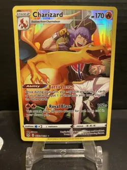 Pokemon TCG Charizard TG03/TG30 Lost Origin Trainer Gallery Art Rare Holo NM - Image 3