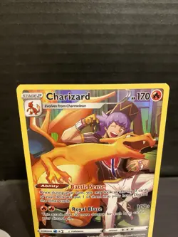 Pokemon TCG Charizard TG03/TG30 Lost Origin Trainer Gallery Art Rare Holo NM - Image 5