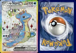 Lapras ex 158/142 Ultra Rare Stellar Crown Pokemon Holo NM/M - Image 2