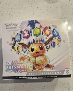 Pokemon Scarlet & Violet Prismatic Evolutions Elite Trainer Box ETB Sealed - Image 1