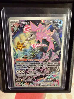 Pokemon Veluza 192/182 Paradox Rift Illustration Rare Full Art Holo NM - Image 1