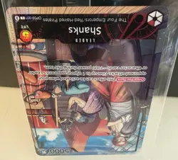 Shanks (2025 PSA Magazine Promo) OP09-001 One Piece Promotion Cards Foil SEALED - Image 4