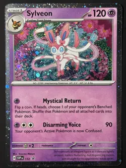 SWIRL Sylveon - (Cosmos Holo) Promo SV: Scarlet & Violet Promo Cards 172 NM - Image 5