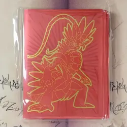 65 Ct Scarlet & Violet ETB Koraidon Pokemon Card Sleeves (2 Pack Lot) SEALED - Image 3