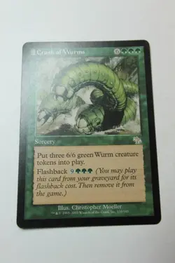 MTG Crush of Wurms x1- -Judgment-Lightly Played - Image 1