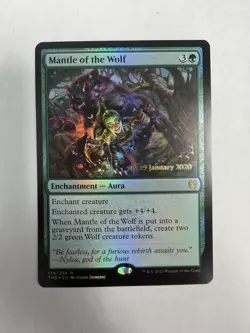 Mantle of the Wolf (Rare, Foil Promo) - Theros Beyond - Image 1