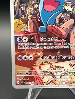 Pokemon TCG Card Team Rocket's Wobbuffet Destined Rivals Promo SVP 203 - Image 4