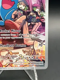 Pokemon TCG Card Team Rocket's Wobbuffet Destined Rivals Promo SVP 203 - Image 5