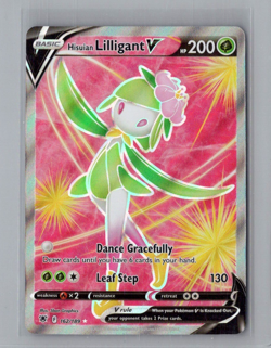 Hisuian Lilligant V 162/189 Pokemon Astral Radiance Full Art Rare NM - Image 1