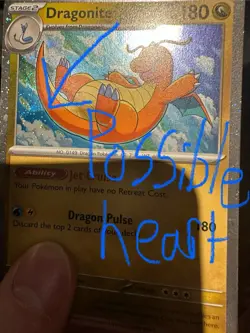 SWIRL Dragonite 149/165 - Cosmos Holo - English - Pokemon TCG - MEW 151 - Image 2