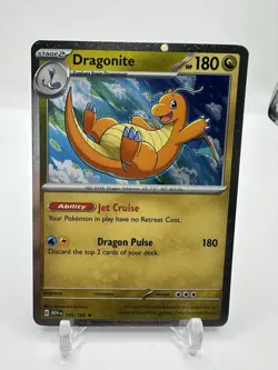 SWIRL Dragonite 149/165 - Cosmos Holo - English - Pokemon TCG - MEW 151 - Image 3