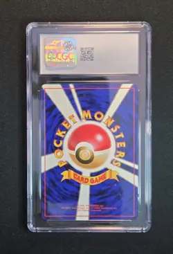 CGC 6 EX/NM Alakazam No. 065 🌀 Swirl Holo Rare (1996) Base Set Pokemon TCG - Image 3