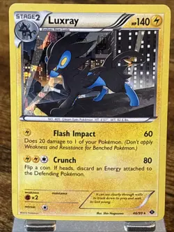 Luxray 46/99 Holo Rare English Pokemon Next Destinies - Image 1