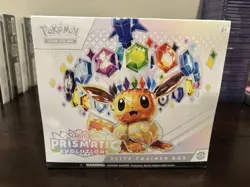 Pokemon TCG Scarlet & Violet Prismatic Evolutions Elite Trainer Box ETB d - Image 1