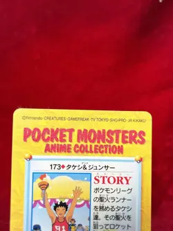 Pokemon Card Anime Collection No.173 Brock & Officer Jenny Japanese - Image 5