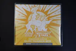 Pokemon Center Brilliant Stars Elite Trainer Box Pokemon TCG Sword Shield SEALED - Image 1
