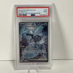 Pokemon TCG Kyurem EX 165/086 Black Bolt Secret Illustration Rare Card PSA 9 - Image 1