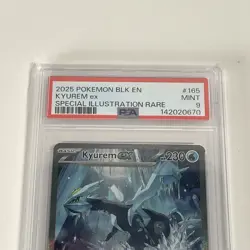Pokemon TCG Kyurem EX 165/086 Black Bolt Secret Illustration Rare Card PSA 9 - Image 4