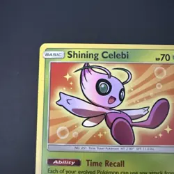 Pokemon Card - Shining Celebi SM Black Star Promo SM79 Holo Excellent LP - Image 3