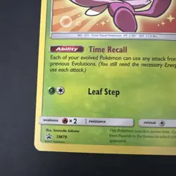 Pokemon Card - Shining Celebi SM Black Star Promo SM79 Holo Excellent LP - Image 4