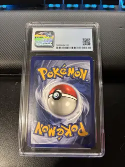 Pokemon TCG Ditto Fossil Unlimited Holo CGC 8 Graded Card 3/62 1999 - Image 2