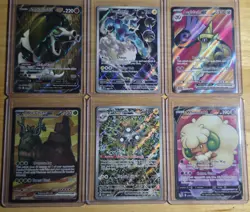 Pokemon Full Art Lot 6 Cards Near Mint Condition - Image 1