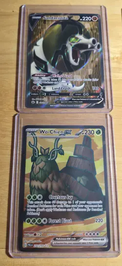 Pokemon Full Art Lot 6 Cards Near Mint Condition - Image 2