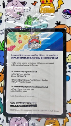 Pikachu SVP EN 190 - 2024 World Championships Sealed Promo Pokemon TCG Card - Image 2