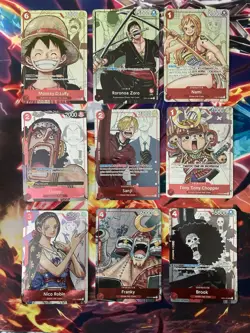 One Piece Card Game Premium Bandai 25th Anniversary Set 9 OF 10 NO JINBE NM-LP - Image 1
