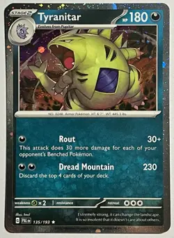 Tyranitar 135/193 (NM) Cosmos Promo S&V: Miscellaneous Cards & Products 2023 TCG - Image 1