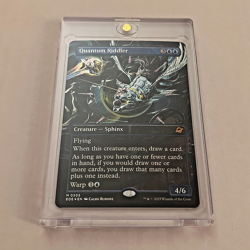 Magic: The Gathering - Quantum Riddler (Borderless - Foil) Edge of Eternities - Image 1