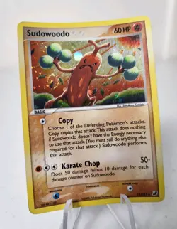 Sudowoodo 15/115 - EX Unseen Forces *EXC* Holo Rare Pokemon Card *W/ SWIRL* - Image 2