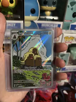 Pokemon TCG Alolan Dugtrio 208/191 SV08 Surging Sparks Rare Holo 110 HP - Image 1