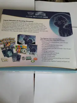 POKEMON SWORD & SHIELD SILVER TEMPEST ELITE TRAINER BOX COMPLETE AS PICTURED - Image 2