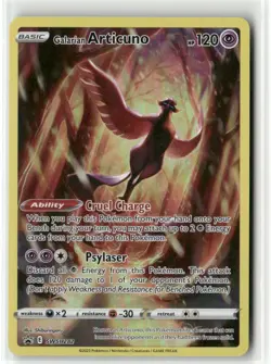 Galarian Articuno SWSH282 Holo Sword & Shield Promo Pokemon TCG NM - Image 1