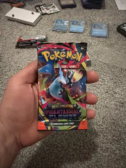 Pokemon TCG mega evolution Phantasmal flames Booster Pack + Extra Holo Rares - Image 1