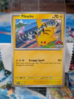 pokemon Pikachu SVP190 Black Star Promos World Championships 2024 Promo Regular - Image 1