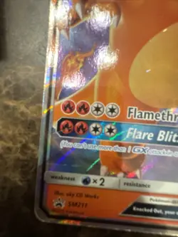 Pokemon TCG Charizard GX SM211 - Image 2