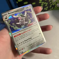 Pokemon TCG - Revavroom SVP008 Black Star Promo - English - NM - Image 3