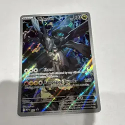 Pokemon TCG N's Zekrom Full Art Promo Holo MEP 031 130 HP Dragon English - Image 1