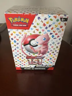 Pokemon TCG: Scarlet & Violet - 151 Booster Bundle - Sealed/New (6 Packs) 4521329346045 - Image 1