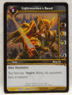 World Of Warcraft Card Lightwarden's Band - Image 1