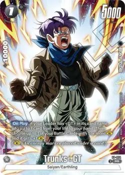 Trunks FP-074 Battle Card 5000 Power Bandai - Dragon Ball Super Card Game PR - Image 1