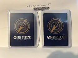 Luffy Enel SEC-P OP15-118 OP15-119 Set Adventure on KAMI’s Island ONE PIECE Card - Image 2