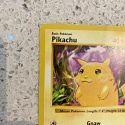 Pikachu 58/102 Base Set Shadowless Regular Yellow Cheeks, HP - Pokemon Card TCG - Image 4