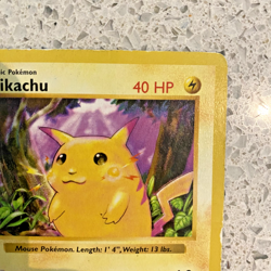 Pikachu 58/102 Base Set Shadowless Regular Yellow Cheeks, HP - Pokemon Card TCG - Image 5
